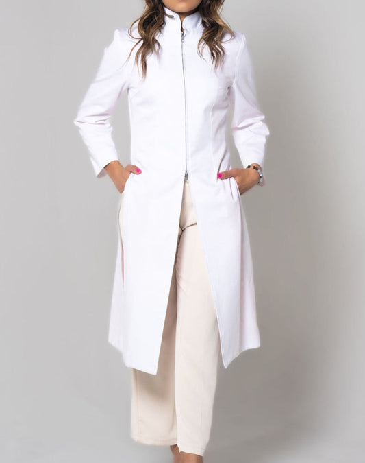 The Modern White ADAI Coat for Healthcare Professionals